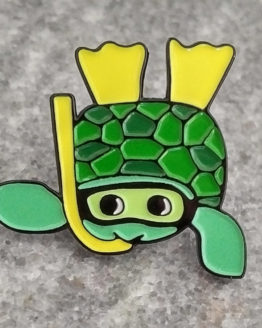 motivanimals Turtle Soft Enamel Pin